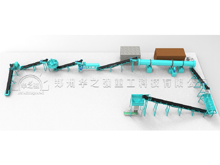 糞便加工成有機(jī)肥設(shè)備的原理和工藝